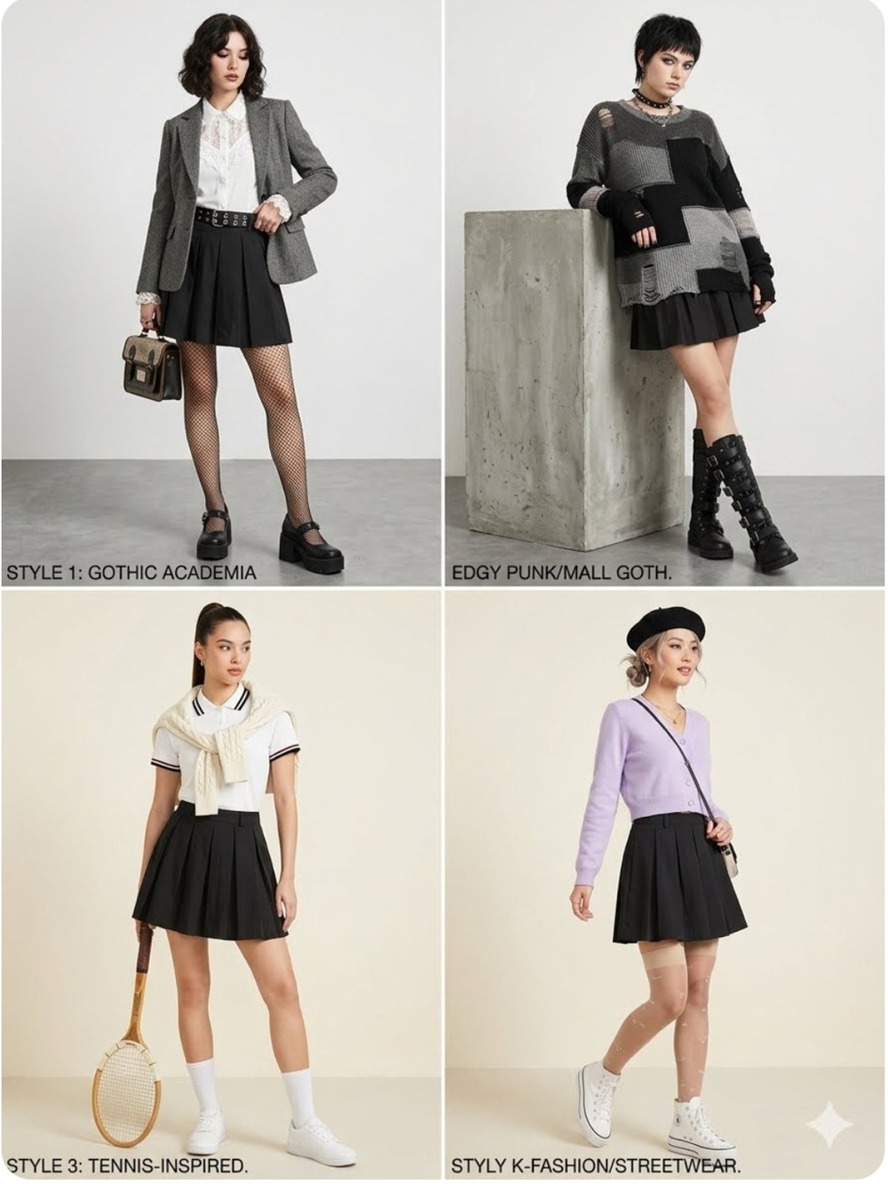 Hot Topic Pleated Cheer Mini Skirt Small A Line Preppy Gothic Academia Punk Edgy